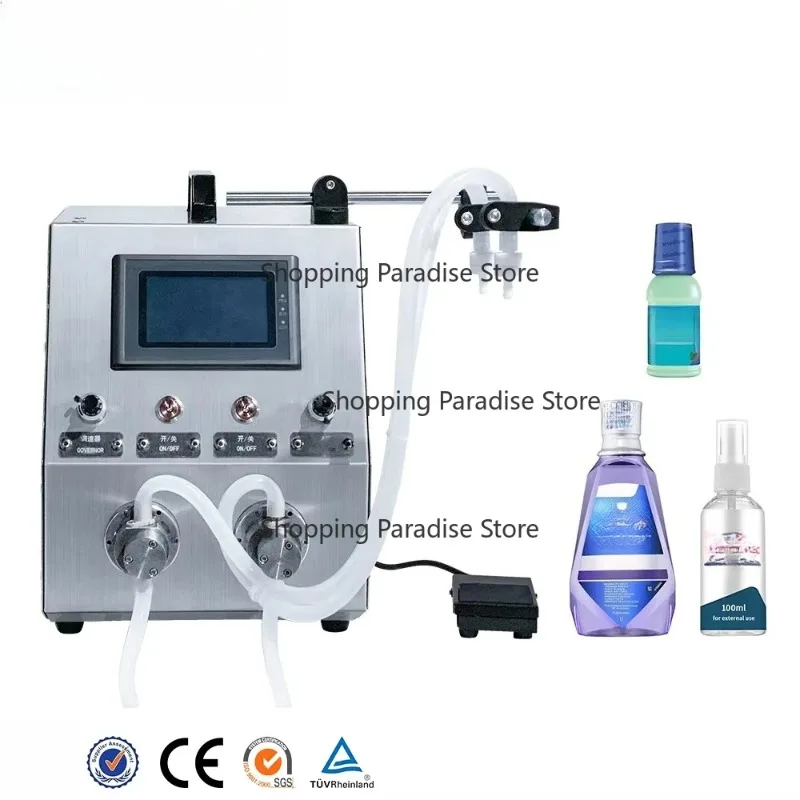 

New Arrival 2025 Semi-Automatic Electric High-Accuracy Filling Machine for Essential Oil Lotion & Liquid 1% Accuracy