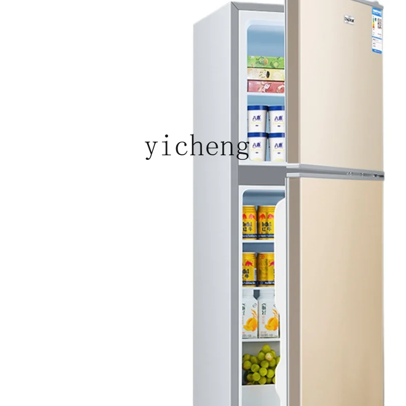 XL Refrigerator Small Household Frozen and Refrigerated Mute First-Class Energy-Saving Double-Door Refrigerator