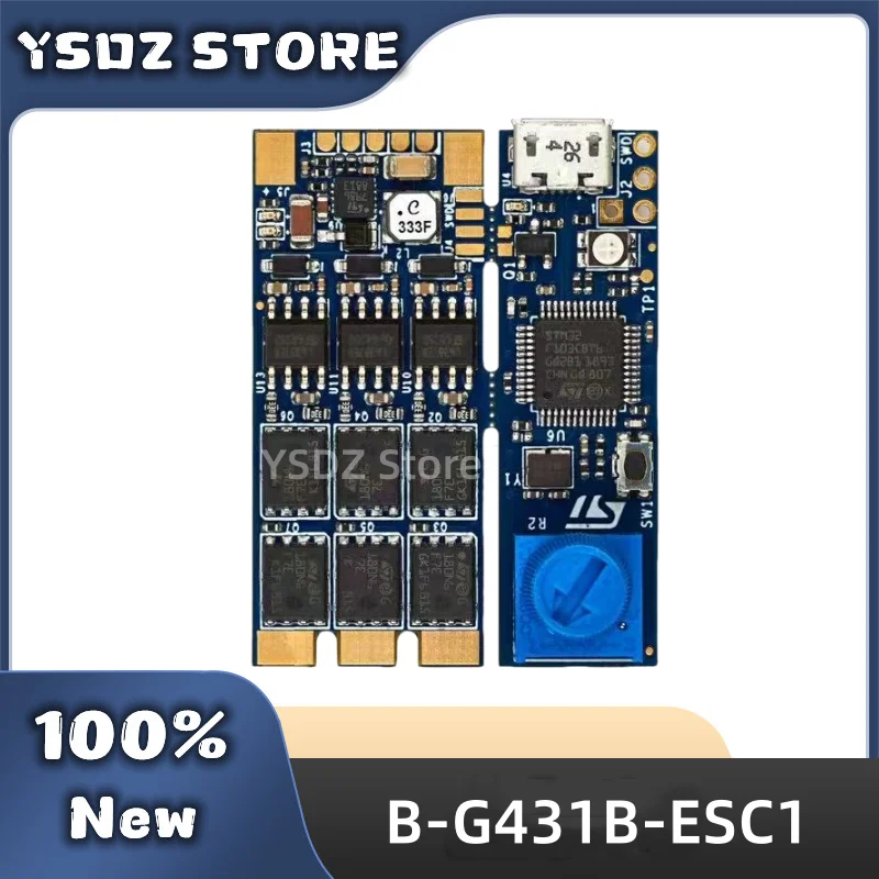 

Новый оригинальный комплект для исследования B-G431B-ESC1 с переплетом STM32G431CBU6 MCU L6387 STL180N6F7, макетная плата на складе, быстрая доставка