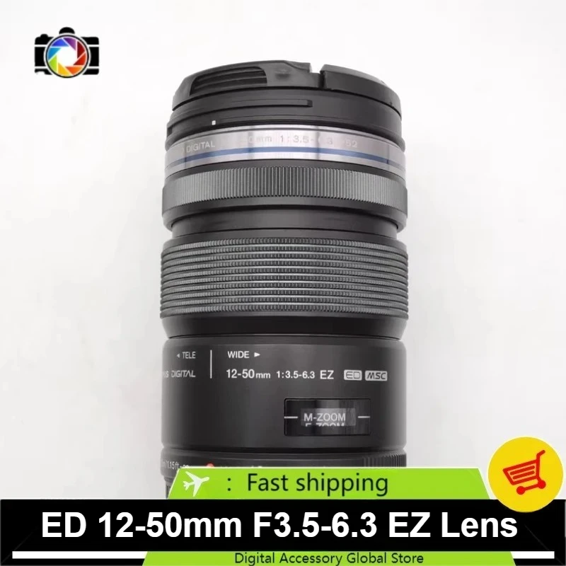 

95% новый оригинальный объектив M.ZUIKO ED 12-50mm F3.5-6.3 EZ для Olympus, широкоугольный зум-макрообъектив