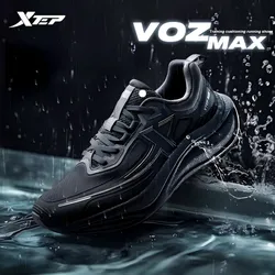 Xtep VOZMAX Running Shoes For Men Winter Breathable Sports Shoes Shock Absorption Sneakers 876419110005
