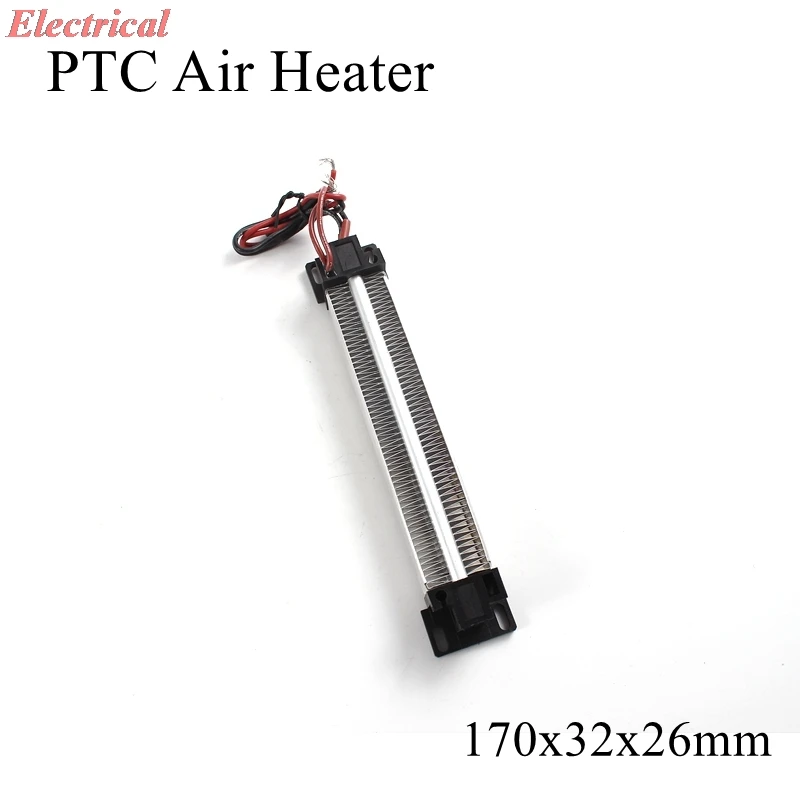 1PC 170x32x26mm 220V 350W PTC Heater Ceramic Thermistor Air Heating Mini Outdoor Heaters Induction Aquarium Water Car Film Plate