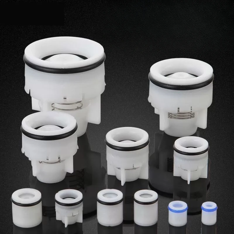 1Plug-in Plastic Non-Return Valve Spring Check Outer Dia.10-32mm For Aquarium Garden irrigation Water Meter Valve Plumbing Parts