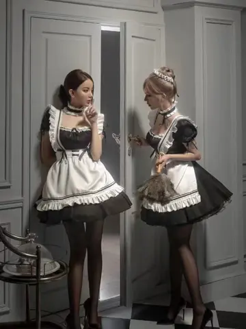 Disfraz de lencería Sexy para mujer, delantal francés, vestido de sirvienta, sirviente de Cosplay, picardías de Lolita, uniforme, disfraz de juego de rol erótico