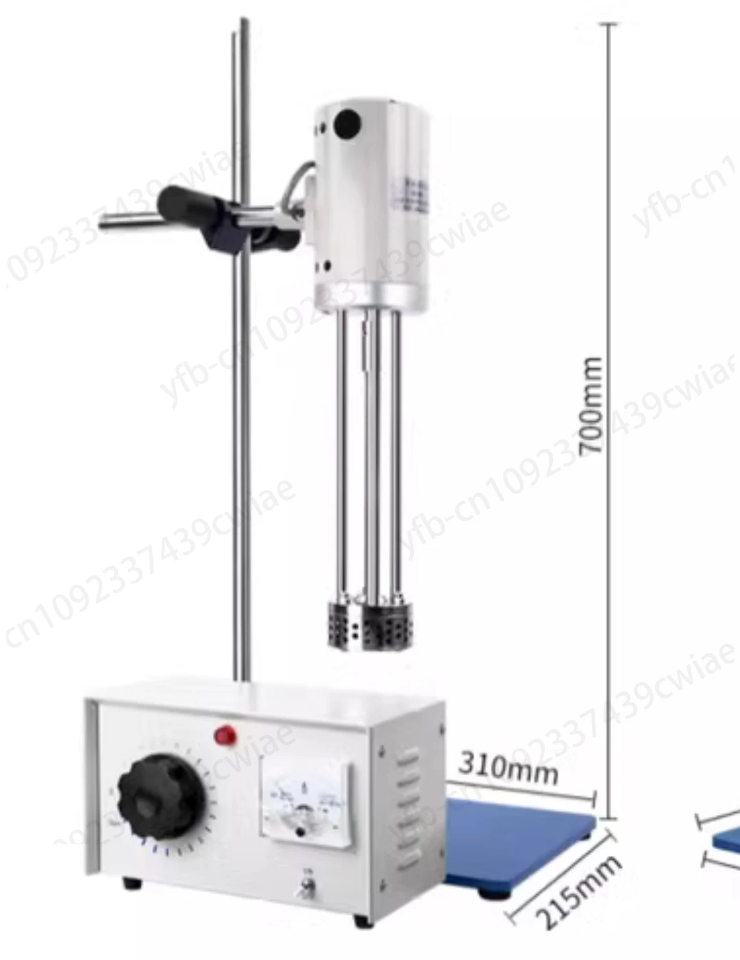 High speed dispersing homogenizer