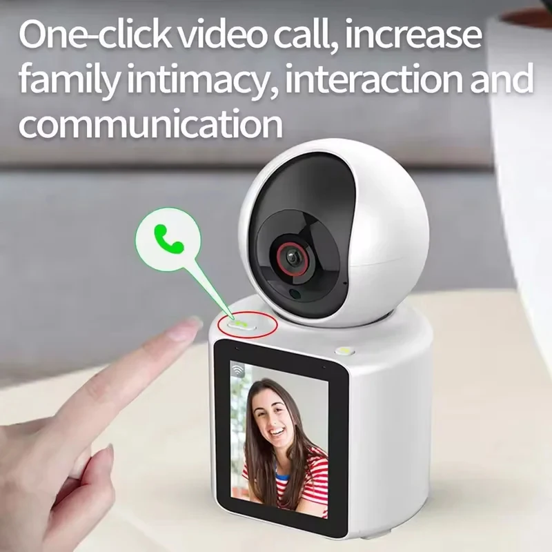 3MP Baby Monitor with Camera Wifi Baby Nanny Security Cam Auto Tracking Home Video Call Wireless CCTV PTZ IP Surveillance Camera