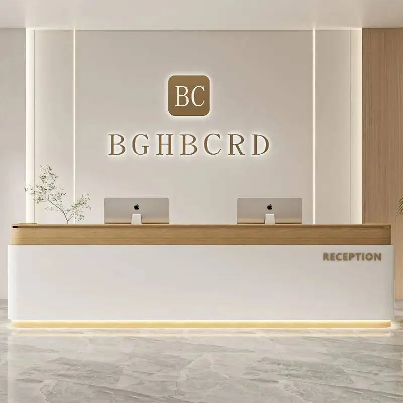 

Modern Beauty Reception Desks Shop Bar Luxury Hotel Restaurant Executive Reception Desks Design Escritorio Lounge Furniture