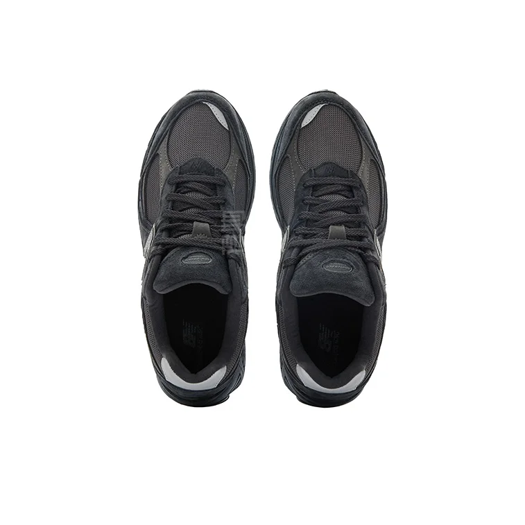 حذاء الجري New Balance NB 2002R Retro متين وجيد التهوية ومنخفض القطع للرجال والنساء، رمادي داكن #4