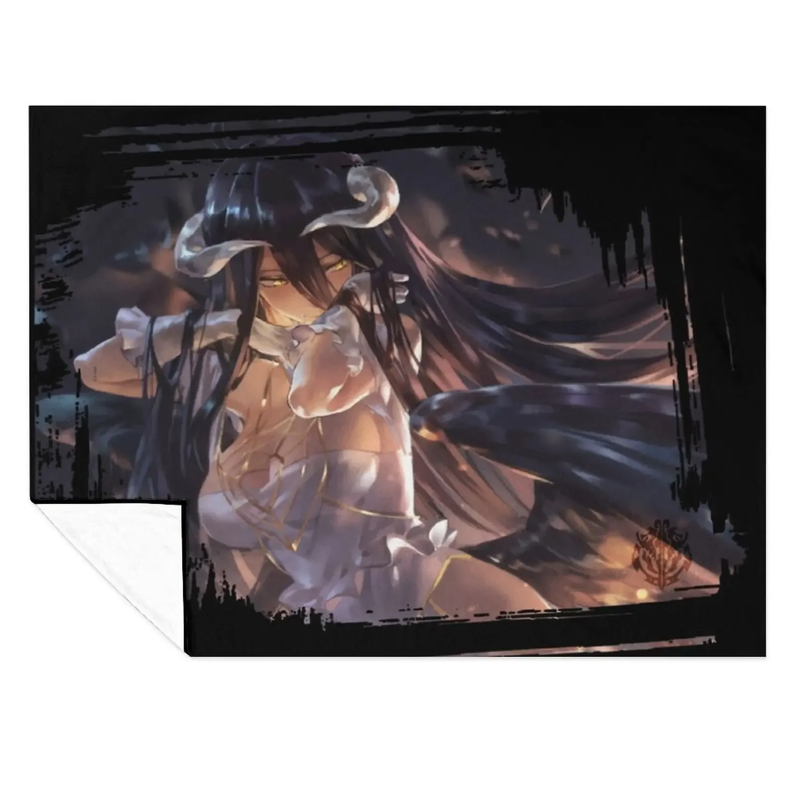 

Albedo - Overlord Throw Blanket Picnic blankets and throws christmas gifts Multi-Purpose Blankets