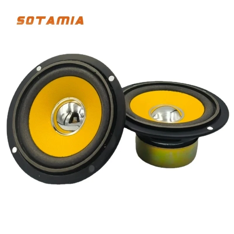 

SOTAMIA 2Pcs 3 Inch Home Theater Loudspeaker Full Range Speakers 4 8 Ohm 15W Hifi Music DIY Sound Amplifier Audio Speaker