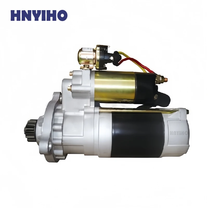 

24V 9.0KW 12T Starter Motor QDJ2105-10 for Caterpillar 42MT Cummins 6CT Komatsu 6D125 Engine