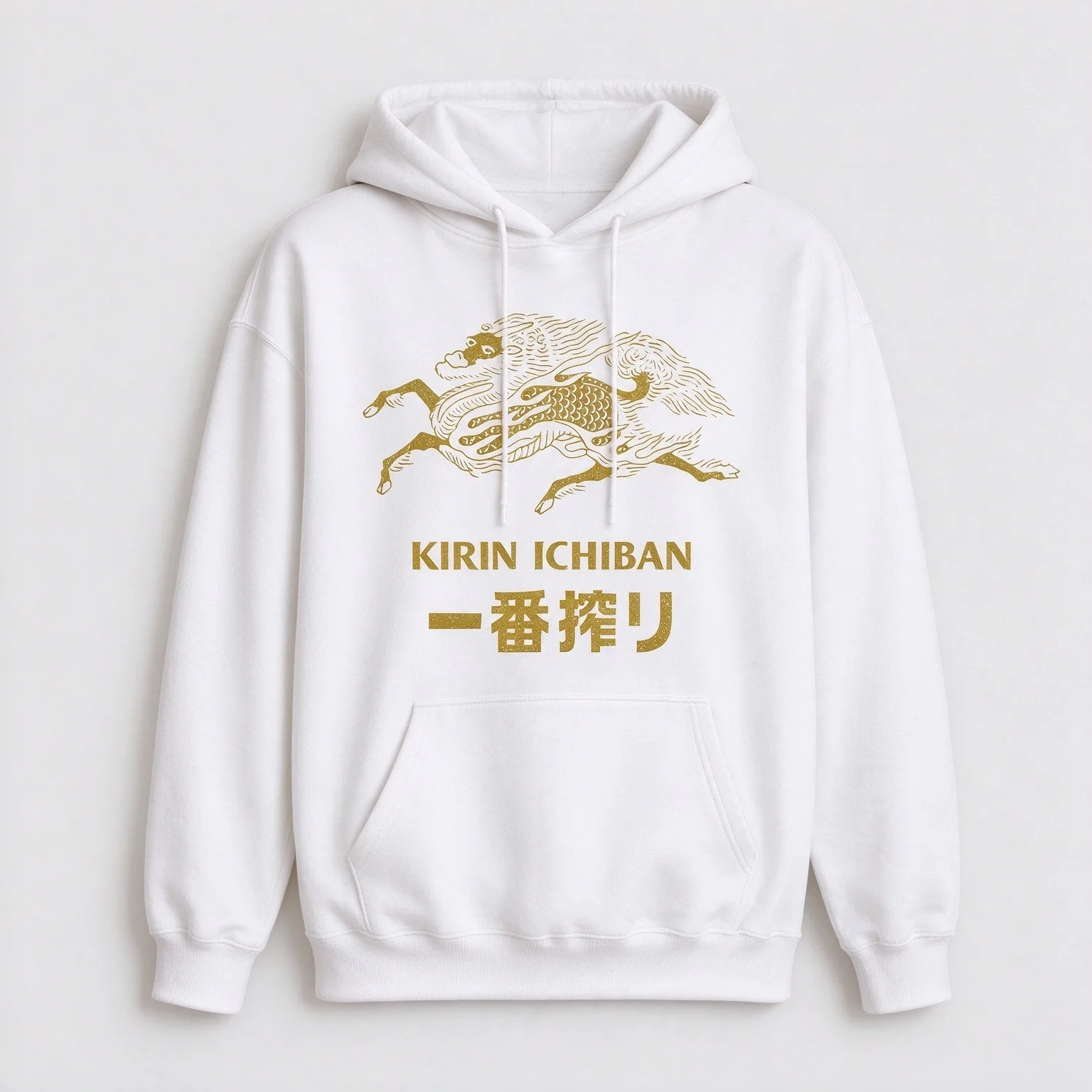2026 Vintage Oriental Beast Art Oversized Hoodie and Crewneck Sweatshirt Traditional Japanese Style Graphic Pullover