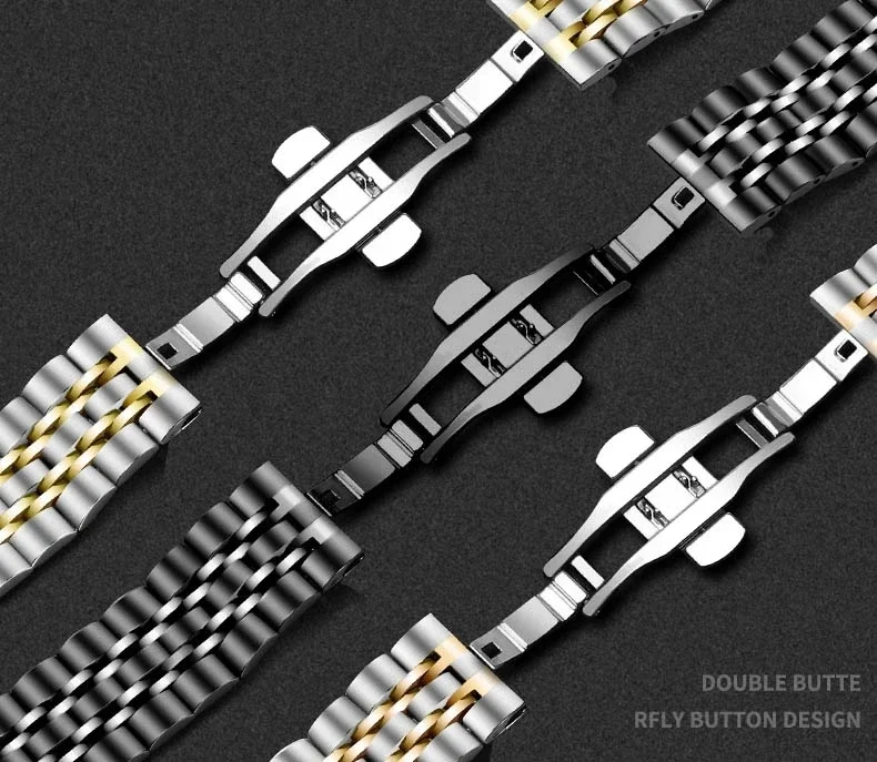 22mm Metal Band For Samsung Watch 3 45mm 46mm S3 Bracelet Strap For Amazfit GTR 4 2 3 3Pro 42mm Huawei GT2Pro GT4 3 2 46MM BIP 5