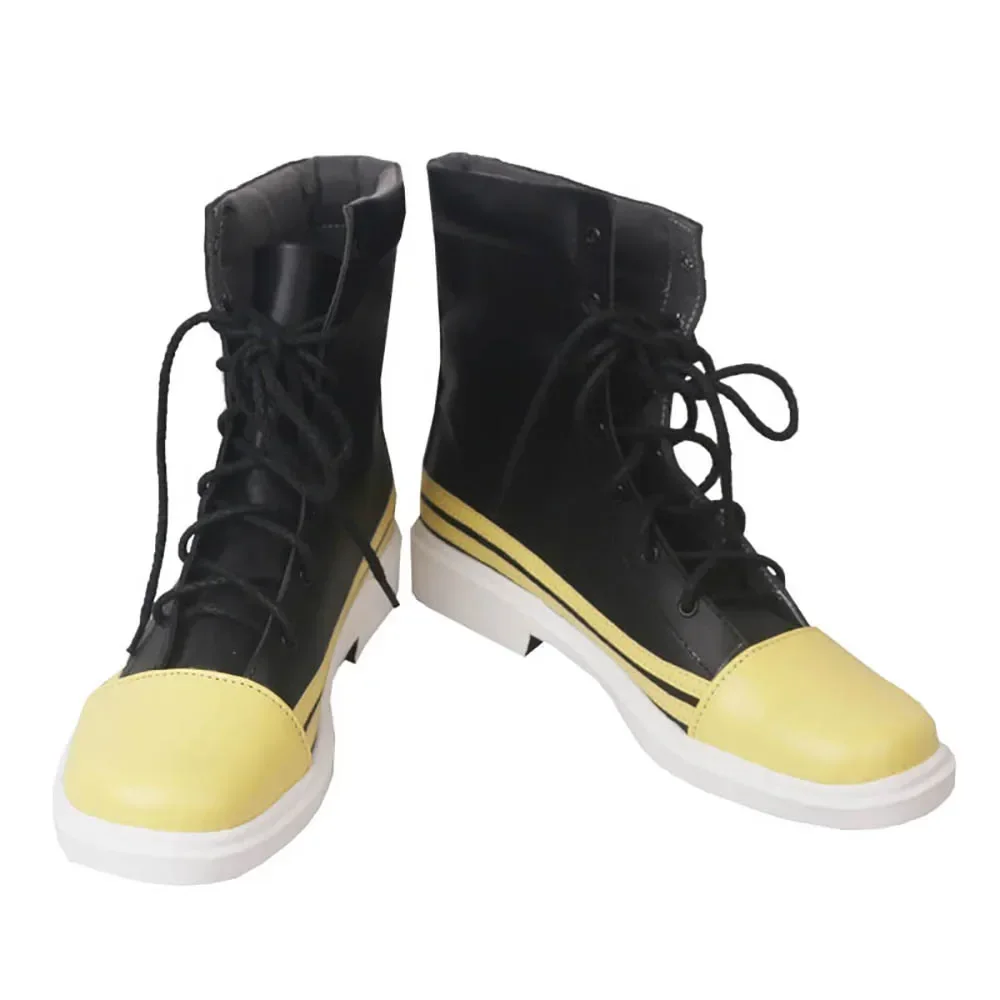 Kingdom Hearts 4 Sora Cosplay Stiefel – Maßgeschneiderte Lederschuhe, Unisex-Passform für Kinder