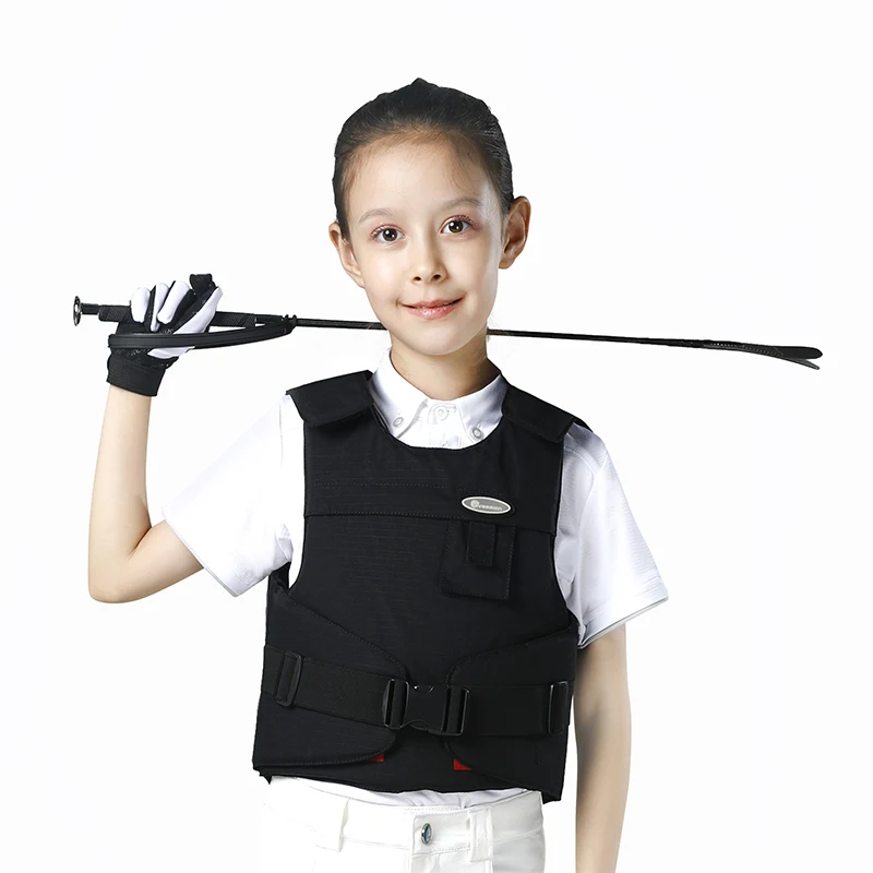 Chaleco Ecuestre para niños, Protector de Bady equino para niños, chaleco para montar caballos, Protección corporal para niñas, Unisex, talla S, M,