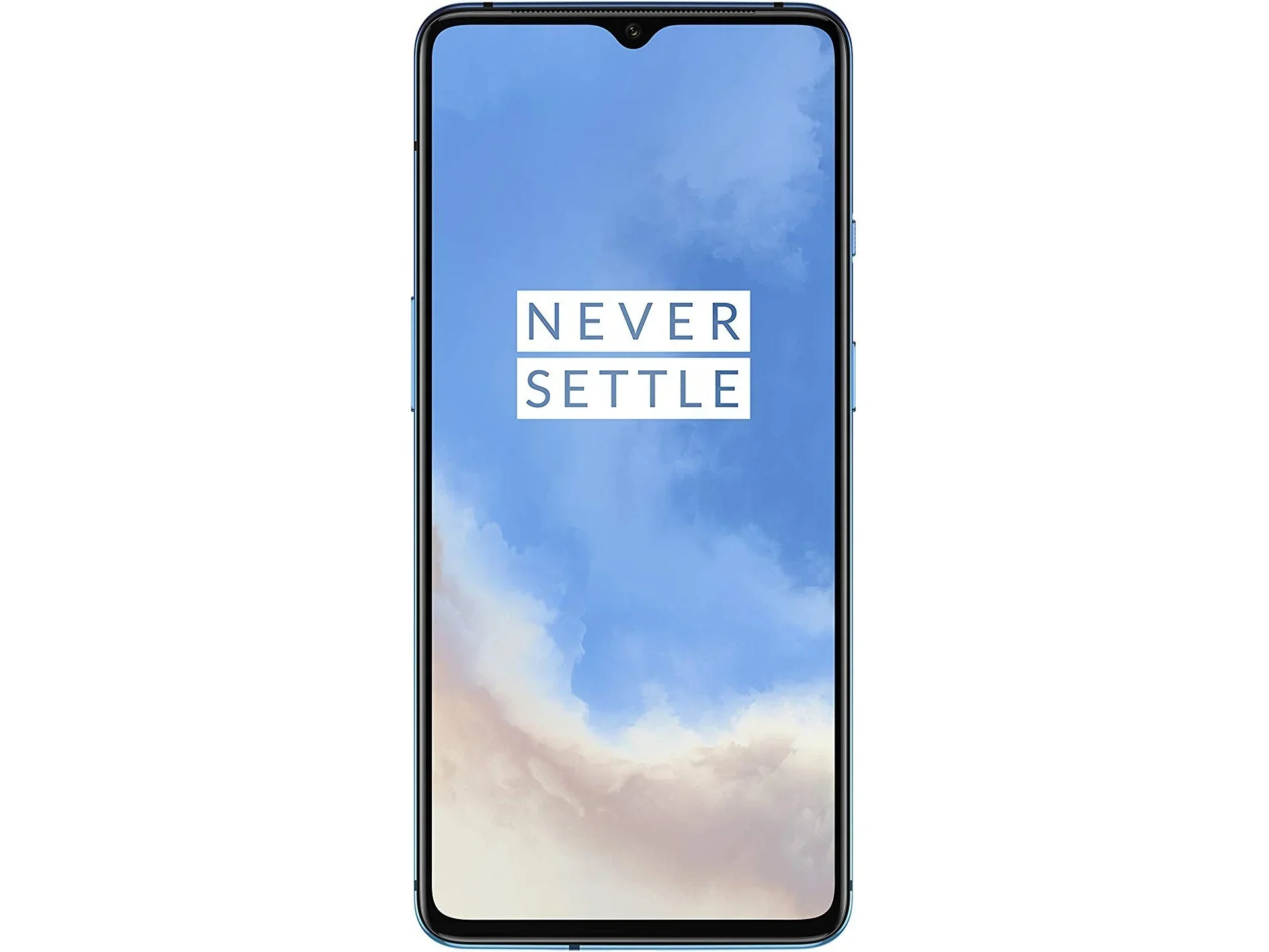 هاتف Oneplus 7T 4G الذكي بدقة 6.55 بوصة 2400 × 1080 بكسل ثنائي الشريحة (شريحة نانو) هاتف مستعمل بنظام Android USB Type-C