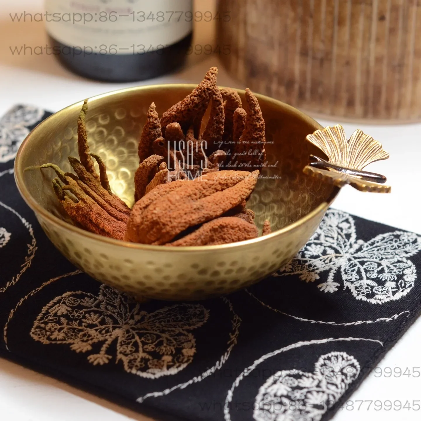 Handmade Brass Butterfly Trinket Dish, Retro Golden Storage Bowl for Entryway Key & Tabletop Home Decor