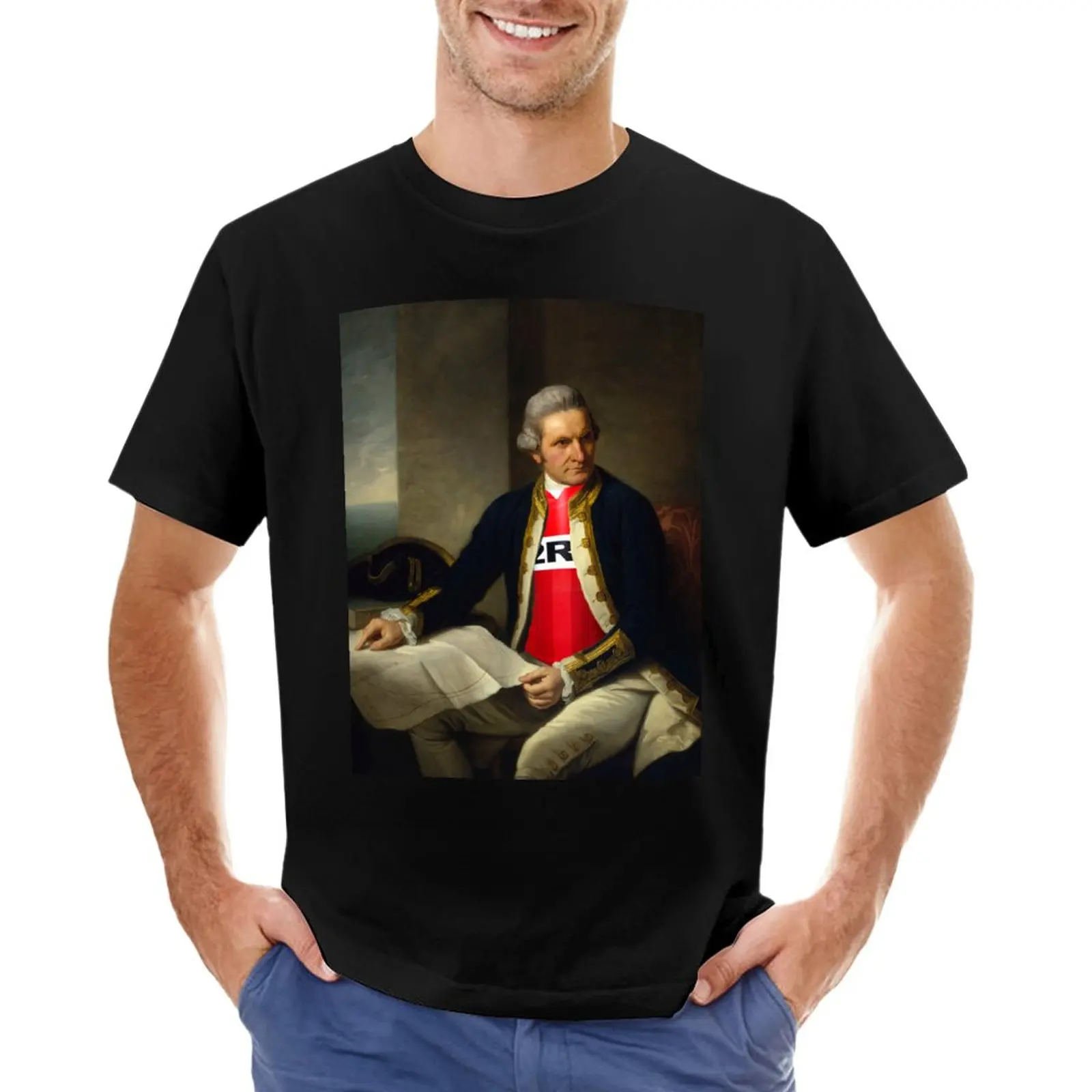 Captain Cook - Middlesbrough Football Fan T-Shirt quick drying t-shirt sweat shirt oversized t shirts Short sleeve tee men