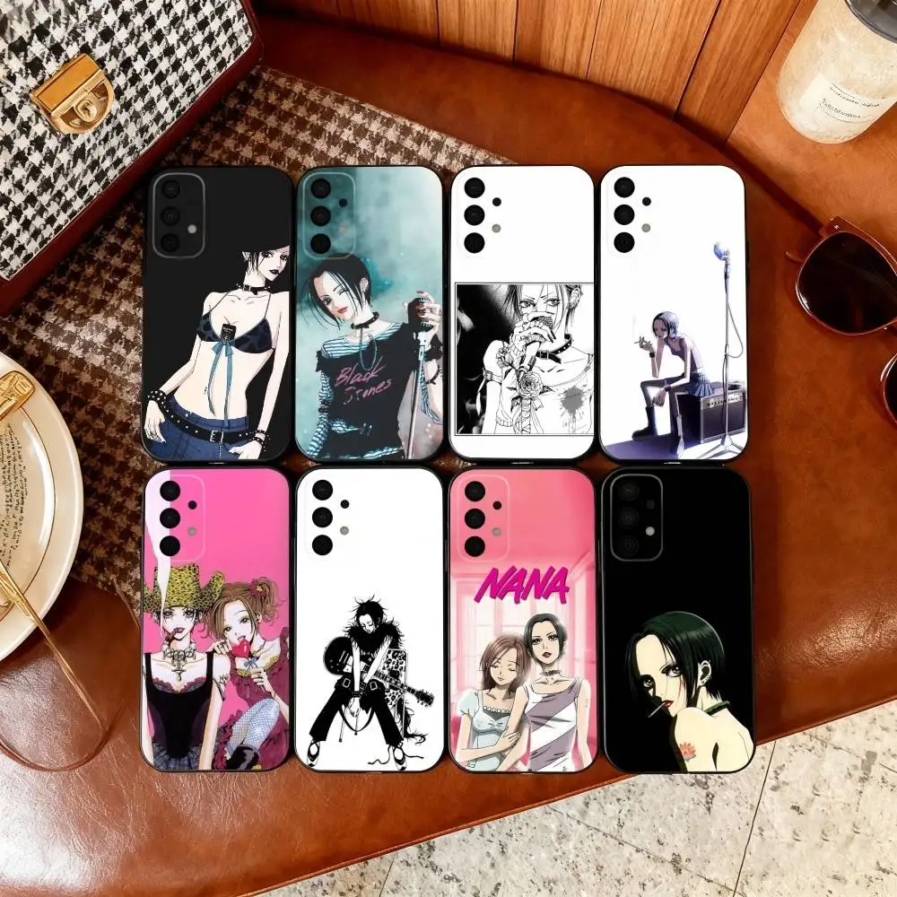 

A-Anime N-Nana O-Osaki (1) Phone Case For Samsung Galaxy A73,A72,A71,A70,A53,A52,A51,Soft Silicone Black Cover