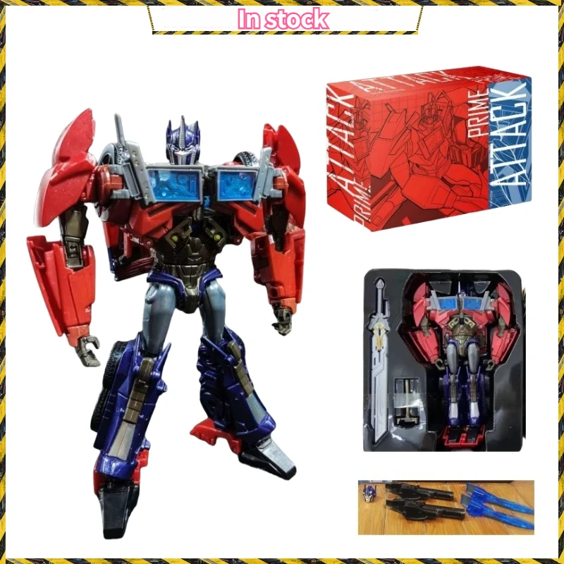 In Stock Transformation Toy Apache TFP King Kong Leader Japanese Version Color Optimus OP Charge Pillar Action Figure Model Toy