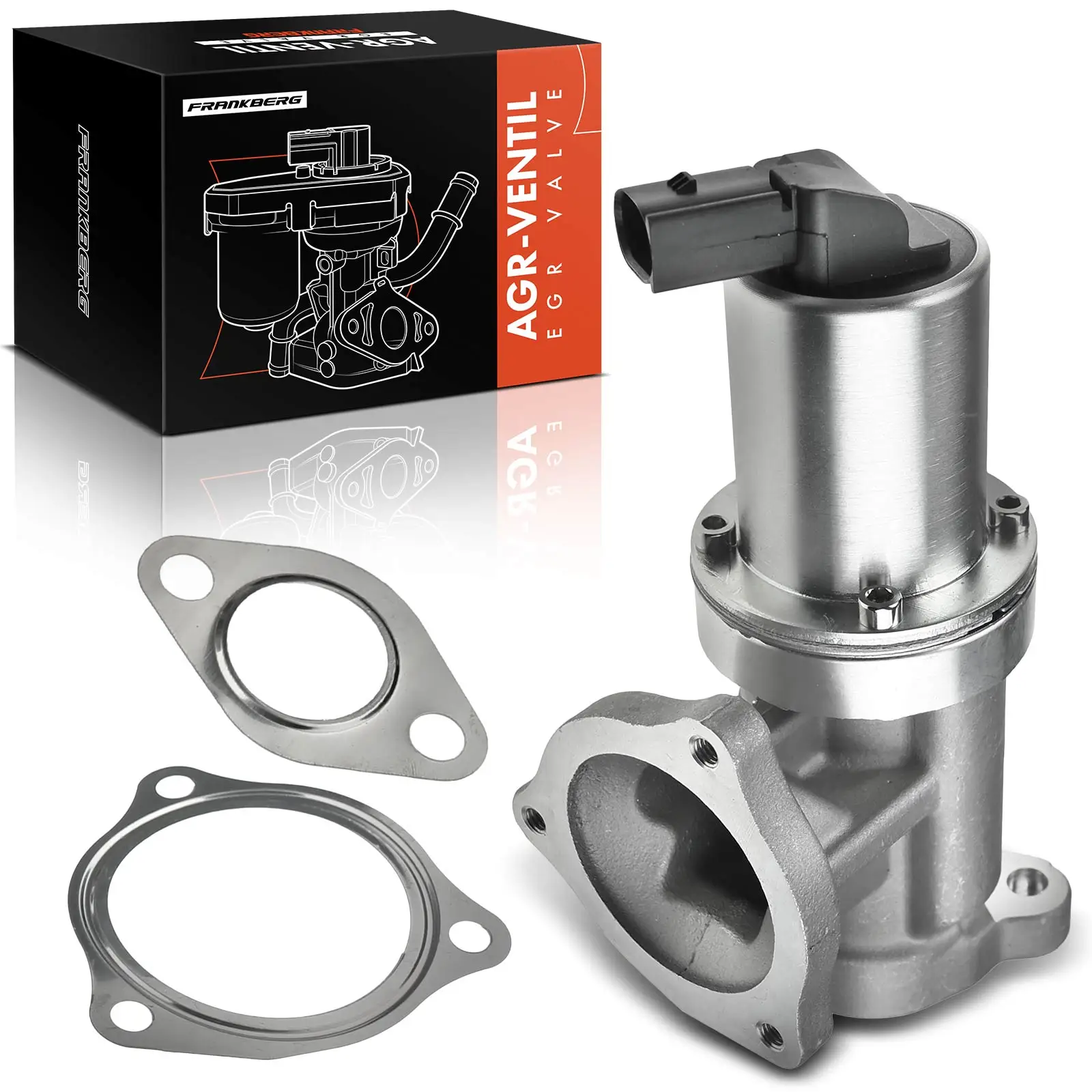 Frankberg 1x Valve AGR de recirculation des gaz d'échappement pour Hyundai Grandeur i30 Kombi Santa Fé II Sonata V Tucson KIA 28410-27410