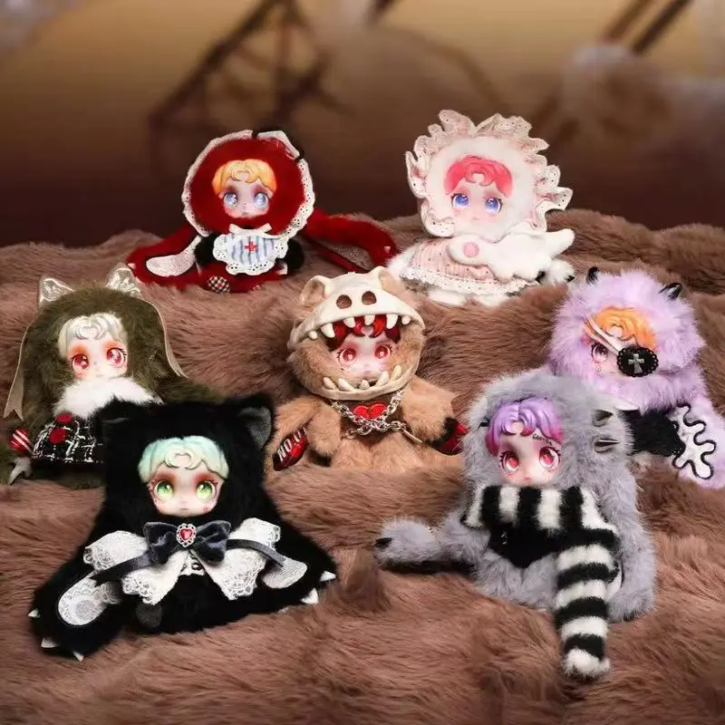 

Genuine Ossia Soft Edges Series Blind Box Vinyl Plush Cute Collectible Dolls Bag Pendants Mystery Box Gift For Collectors