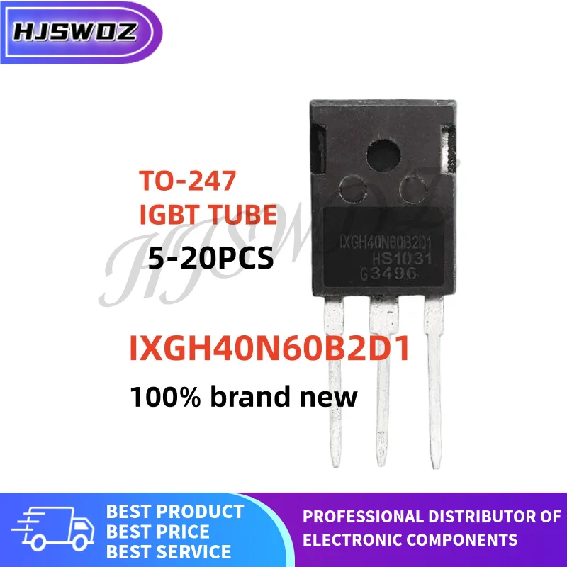 5-20PCS IXGH40N60B2D1 40N60B2D1 TO-247 IGBT power Transistor for switching applications