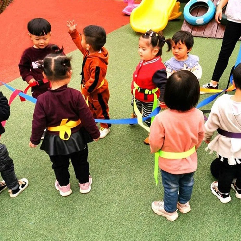 Safety Walking Rope Baby Walking Rope Preschool Toddlers Daycare Colorful Handle Anti-Lost Lightweight Outdoor Travel
