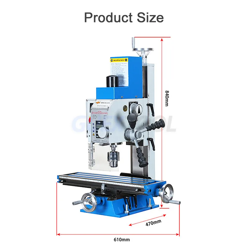 Multifunctional Household Small Drilling And Milling Integrated Lathe High Precision Bench Micro Drilling Lathe Machine