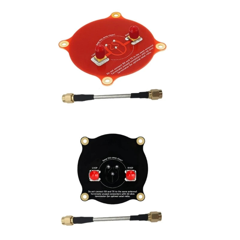 5.8GHz FPV Triple Feed Patch Antenna 9.4dBi High Accuracy SMA Male to SMA Male Drop Shipping