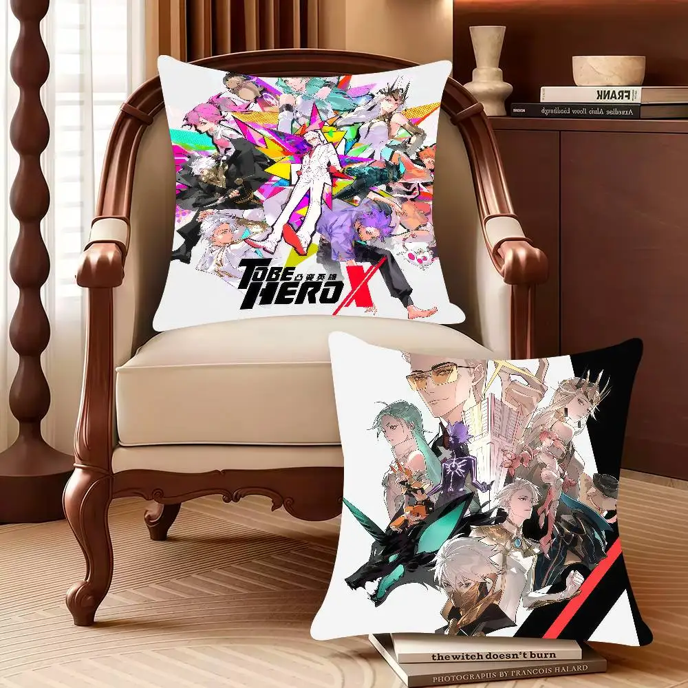 

bilibili To B-Be Hero X Pillow Case Decor Protective Covers Comfortable soft for Sofa Living Room Home office