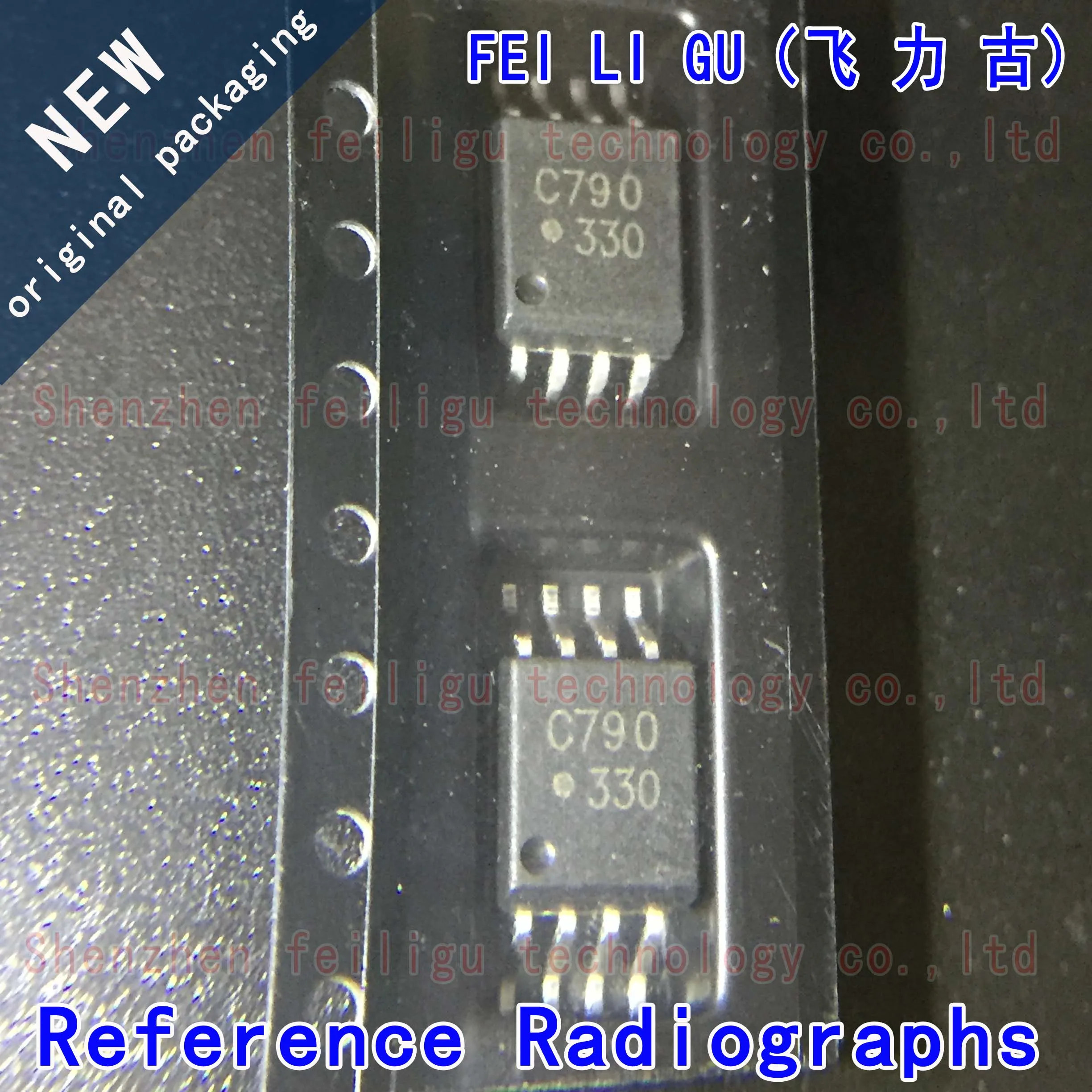 1~30PCS 100% New original ACPL-C790-500E ACPL-C790 silkscreen: C790 package: SOP8 isolation amplifier optocoupler