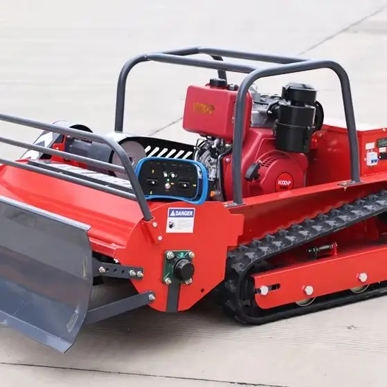 Customized Cutting Width of 800/1000/1200mm Lawn Mower for Home Garden Use, Intelligent Remote Control Lawn Mower