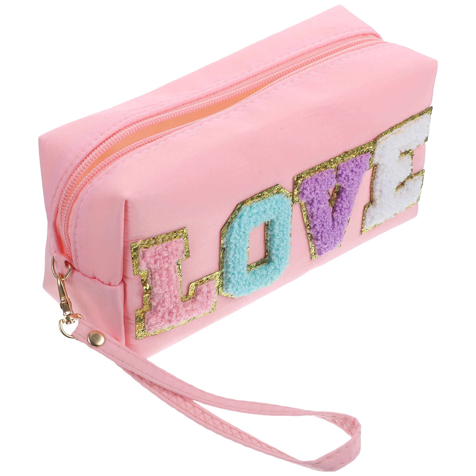 

Мягкая H-сумка в форме алфавита, дорожная косметичка для девочек, сумка для макияжа, портативная практичная сумка для хранения