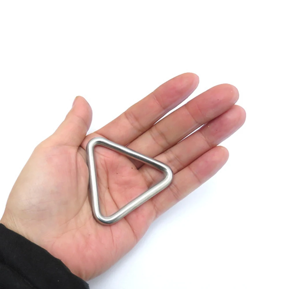 Steel Triangle Hook 316 Stainless Steel 37g 316 Stainless Steel Triangle Hook Carabiner BCDAccessories Diving Equipment