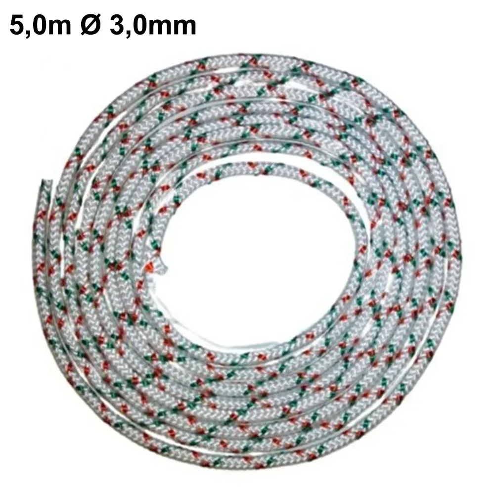 Garden Tool Starter Rope 0m Ø 3 0mm 5 Chainsaw Construction Equipment Lawn Mower Lawn Mower Parts High Quality