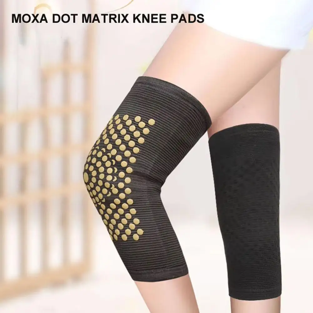 

1pair Self Heating Knee Braces Sleeve Tourmaline Knee Knee Pads Support Far Warmer Warm Leg Knee Keep Infrared V3F8