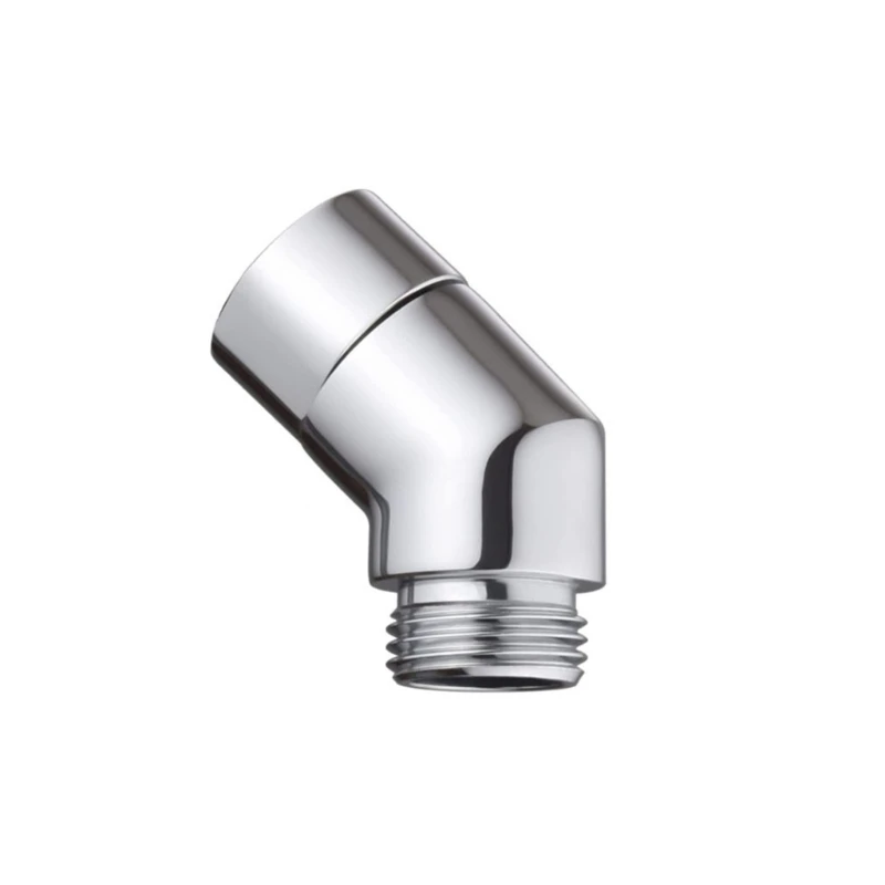 Adaptateur pomme douche pivotant à 135 degrés, connecteur bras douche à main en laiton, adaptateur pomme pour