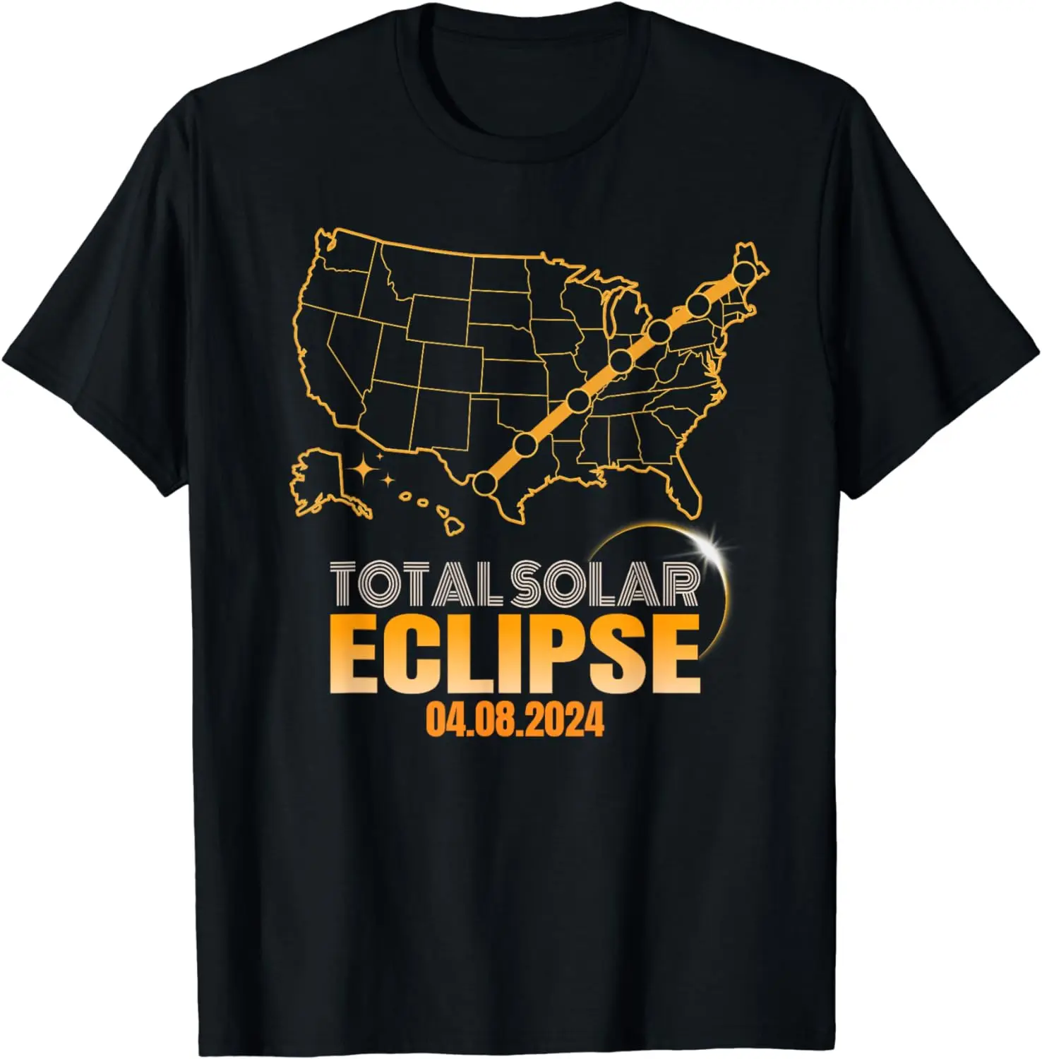 Astronomy Lovers! Total Solar Eclipse 2024 Totality 04.08.24 T-Shirt