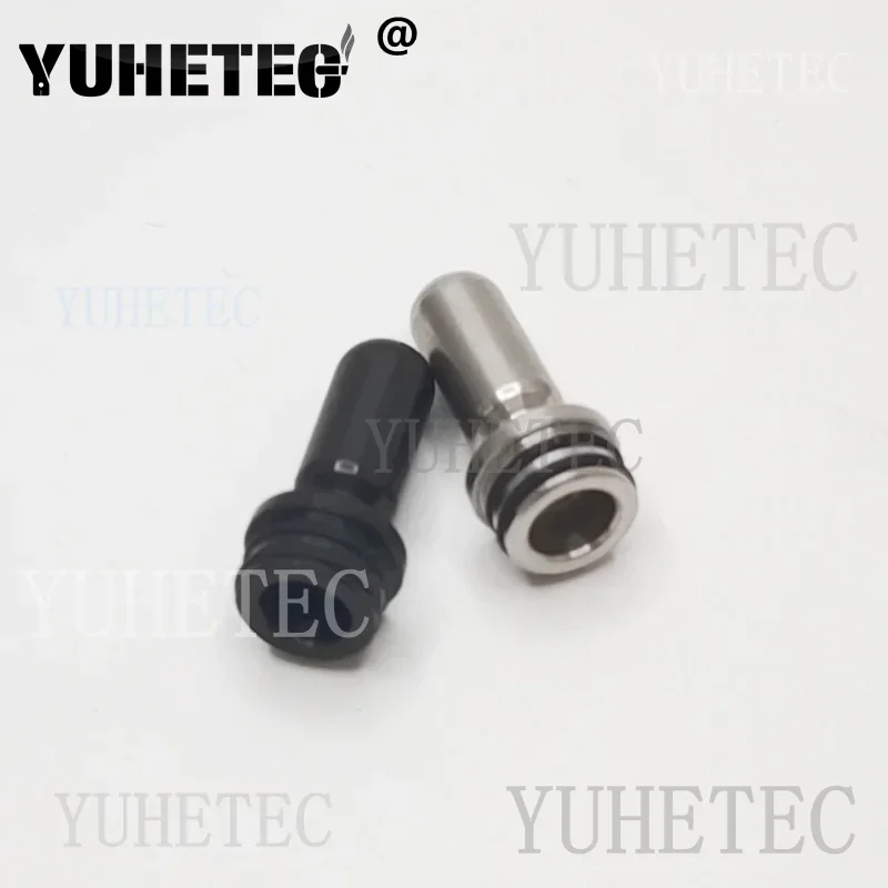 1 قطعة كبسولة من الفولاذ المقاوم للصدأ على شكل XY-a 510 وصلة من القش #5