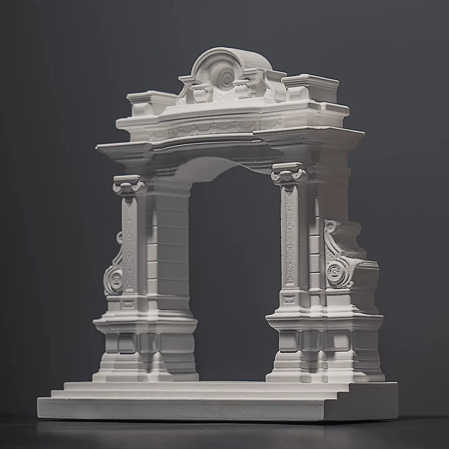 French Style Doors, European Style Door Openings, Relief Patterns, Gypsum/Cement Architectural Ornaments