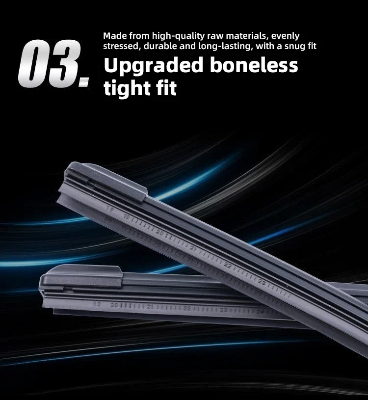 لمازدا MX-5 NB 1998 ~ 2003 2004 2005 رودستر مياتا مزدوجة المطاط الجبهة ممسحة شفرات نافذة الزجاج الأمامي فرش اكسسوارات السيارات #5