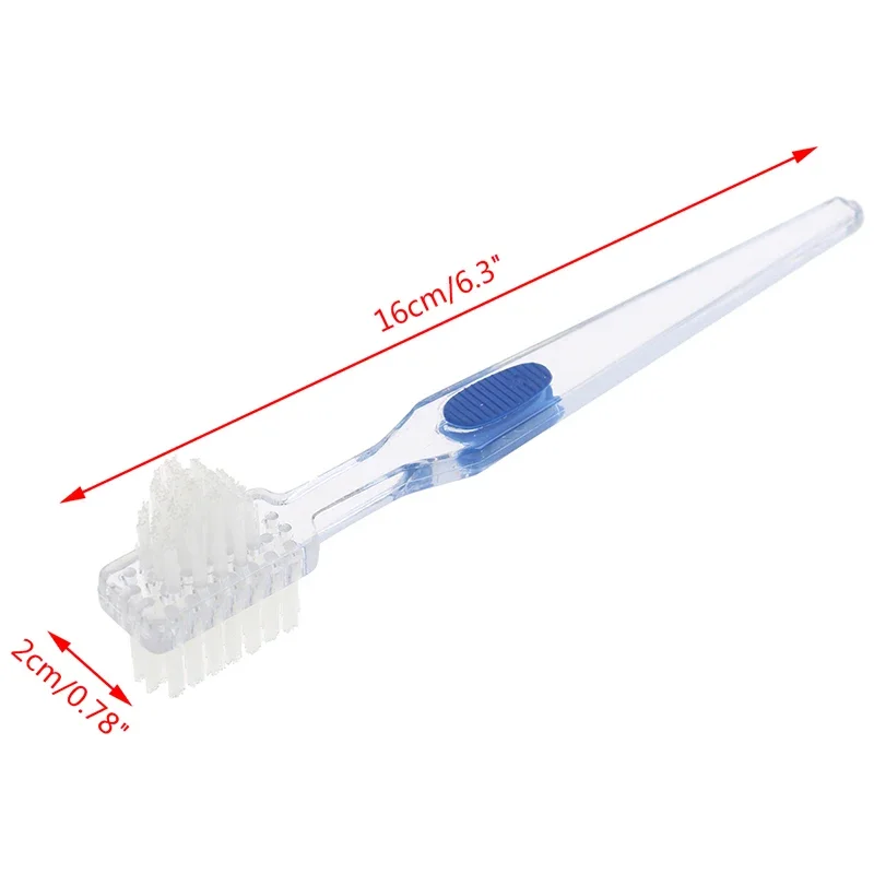 فرشاة أسنان مزدوجة الجوانب، رأس شعيرات ناعمة للغاية، فرشاة أسنان كاذبة، فرشاة أسنان لتنظيف الأسنان، فرشاة أسنان كاذبة للعناية بالفم #6