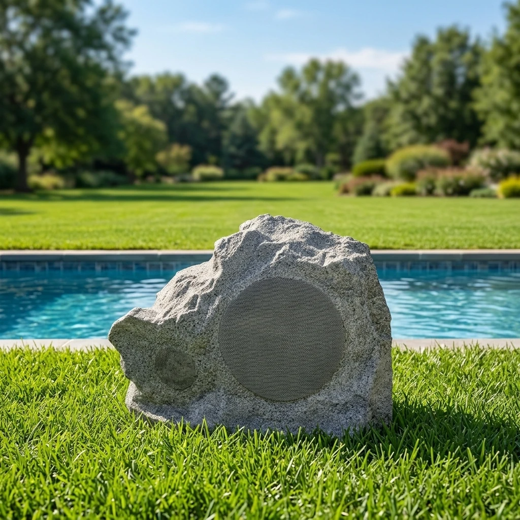 ST08 Professional Audio Video Line Array Stone Garden Outdoor Surround Speaker System