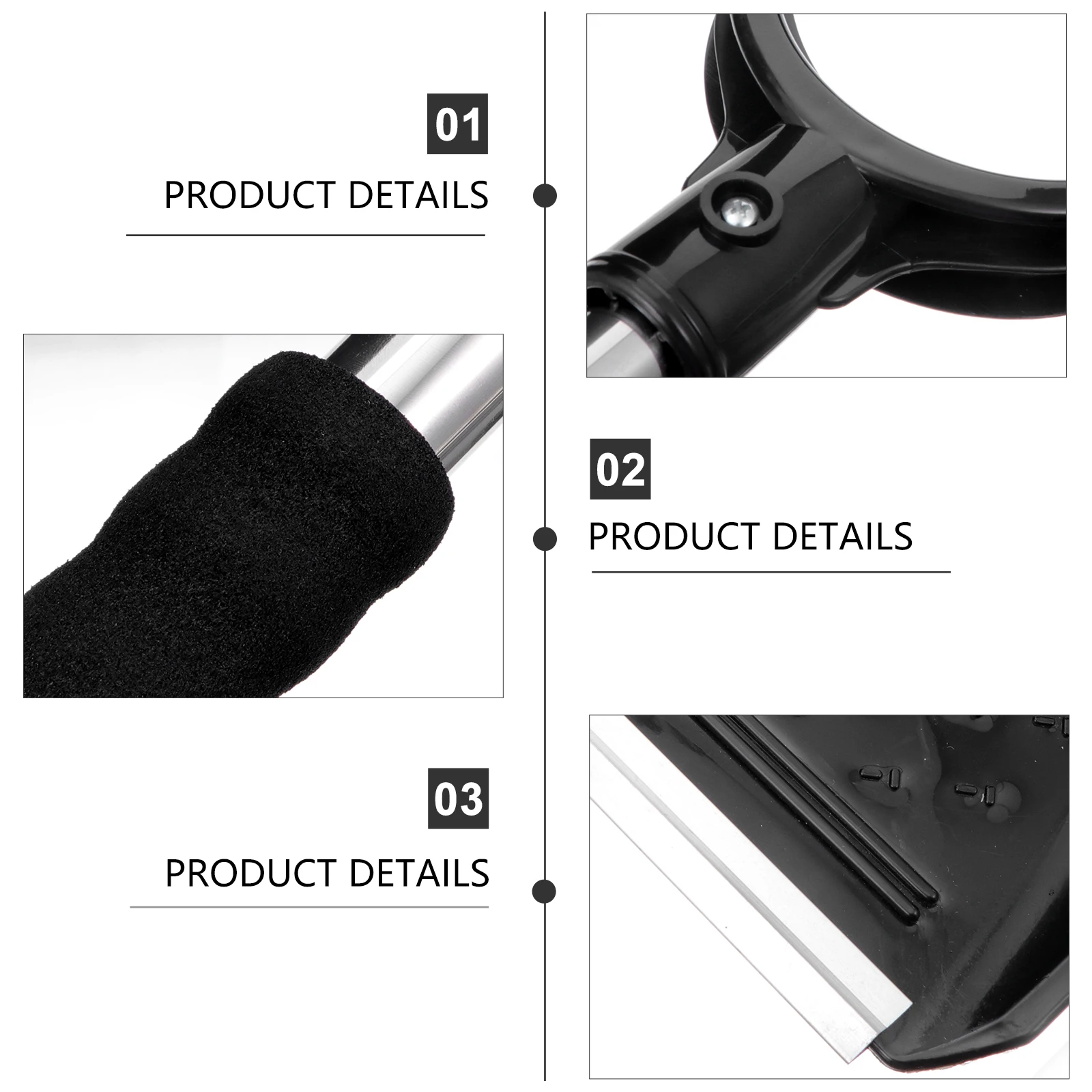 

1 Set Removal Tool Telescopic Lightweight Shovel Vehicle Deicing Set Cleaning Tool Car Ice Scraper Snow Shovel Car Snow Brush