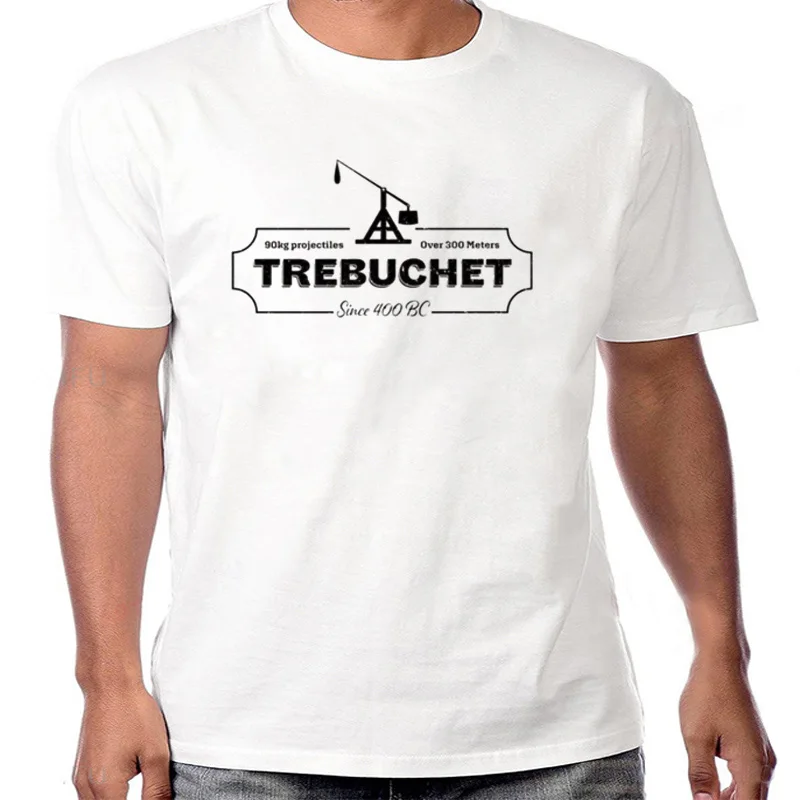 Футболка manches longues col rond pour взрослых, классика, Design Trebuchet Grunge, биду, подарок де мères