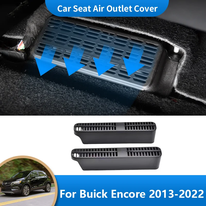 

for Buick Encore Opel Vauxhall Mokka 2013~2022 Car Under Seat Heat Floor Air Conditioning Duct Vent Outlet Grille Frame Cover