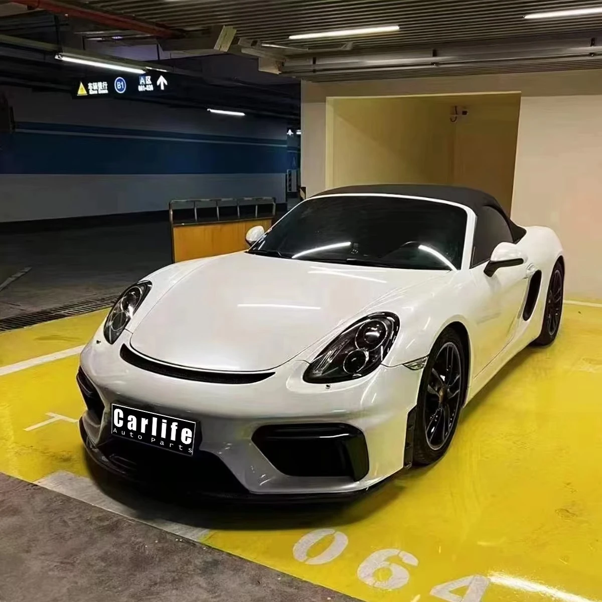 

STLF Perfect Fitment Car Accessories Bumpers BodyKit Use for Porsches Cayman 718/981 Modification Alteration to GT4 Model .