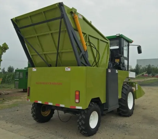 High production Self-propelled Corn Silage forage Harvester for stem crops