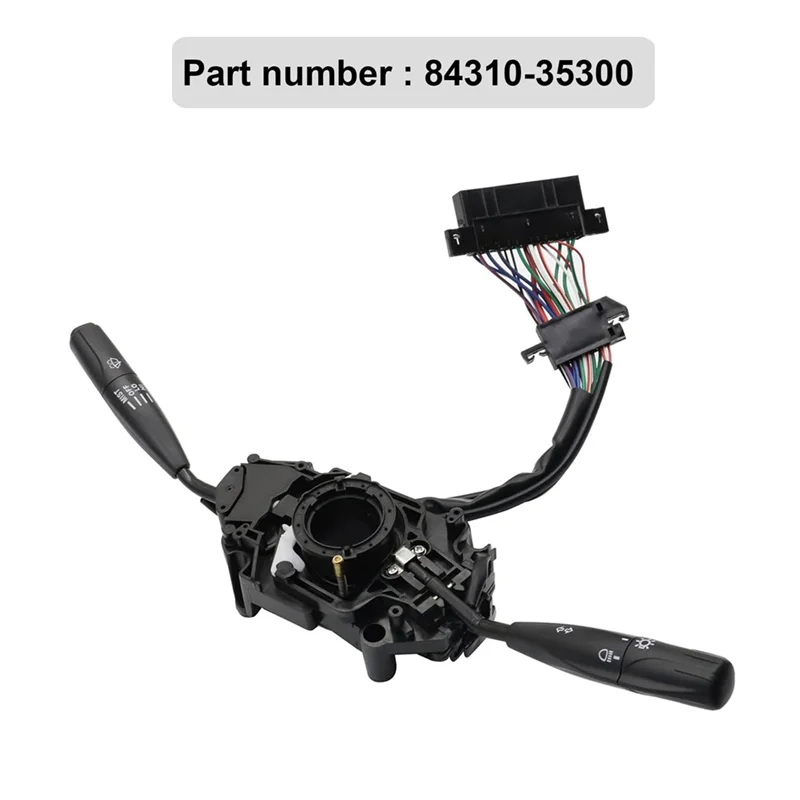 T-Top-Rated-84310-35300 Front Turn Signal Switch For Toyota Pickup Truck 4Runner 1989 1990 1991 1992,Wiper Headlight Switch Repl